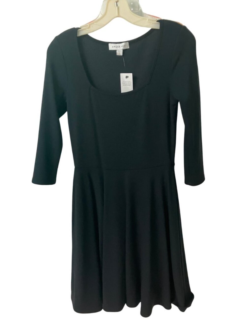 NWT Amour Vert Black Dress- Sz Small!